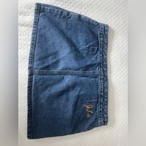 Vintage Jlo demon mini skirt